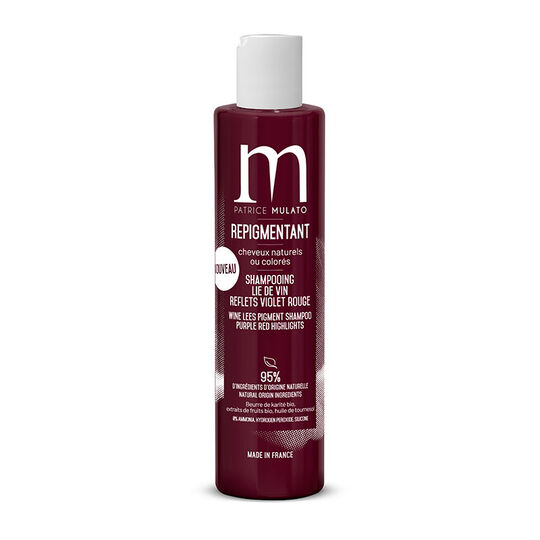 Shampooing repigmentant lie de vin
