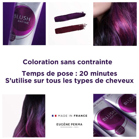 Coloration temporaire Blush Satine Gris Acier Léger
