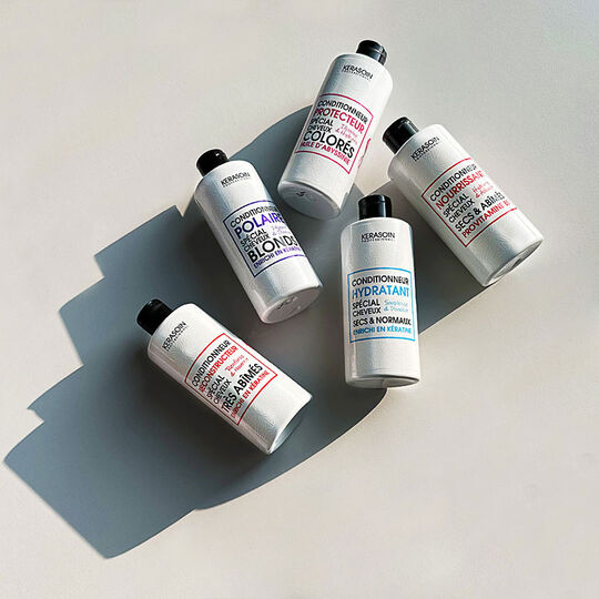 Conditionneur protecteur pour cheveux color&eacute;s