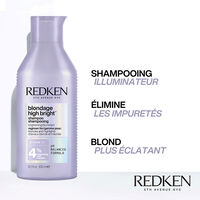 Apr&egrave;s-shampooing illuminant pour cheveux blonds Blondage High Bright