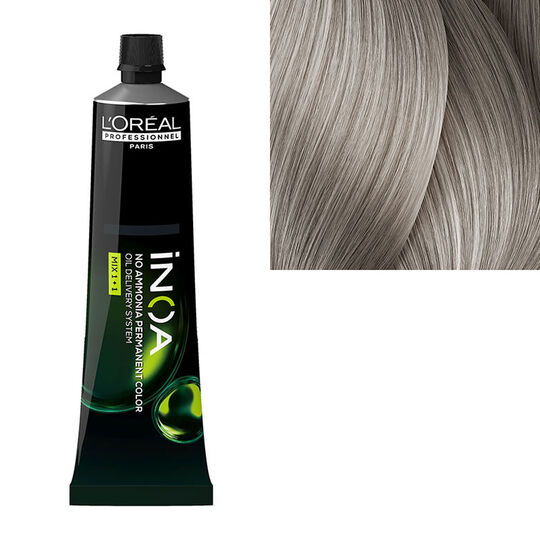 Coloration sans ammoniaque Inoa 9.1 blond très clair cendré