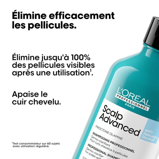 Shampooing dermo-clarifiant anti-pelliculaire Scalp Advanced 300ml