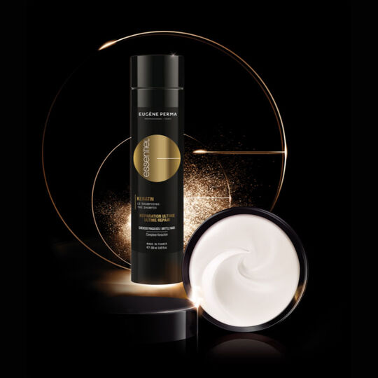 Rituel r&eacute;parateur shampooing et masque Essentiel Keratin shampooing 250ml + masque 150ml