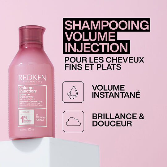 Le rituel Volume Injection pour cheveux fins