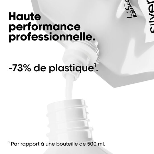 Shampooing déjaunissant Silver recharge 500ml