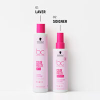 Shampooing pour cheveux color&eacute;s BC Color Freeze 1000ml