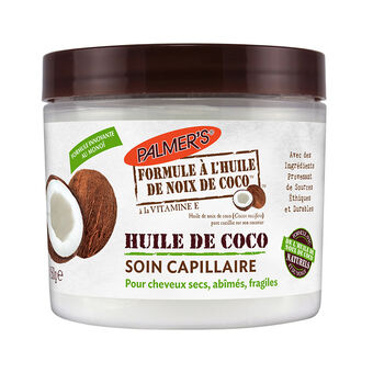 Soin capillaire sans rinçage à l'huile de noix de coco