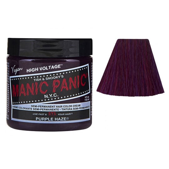 Coloration semi-permanente purple haze