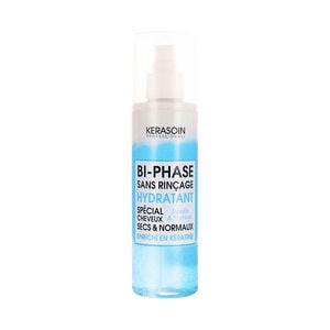 D&eacute;m&ecirc;lant bi-phase &agrave; la k&eacute;ratine