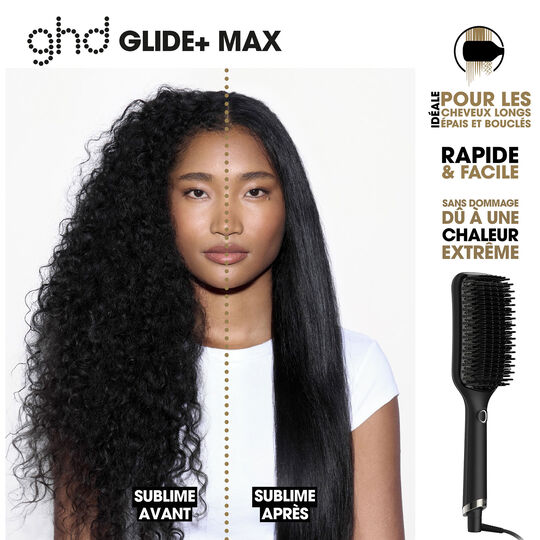 Brosse chauffante lissante Glide+ Max