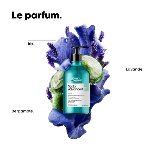 Shampooing dermo-purifiant anti-gras Scalp Advanced 500ml
