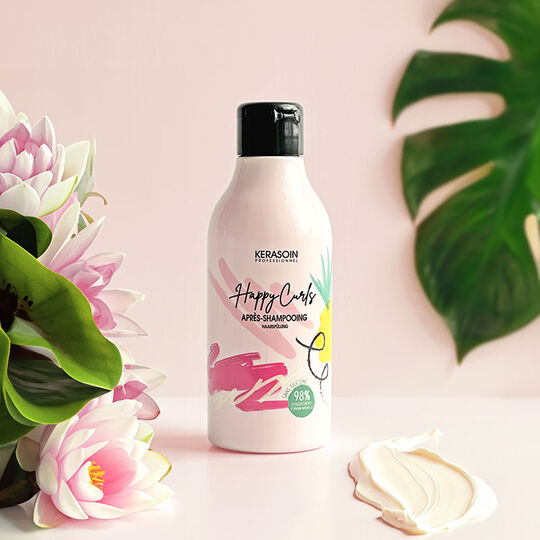 Rituel l&eacute;ger cheveux boucl&eacute;s Happy Curls