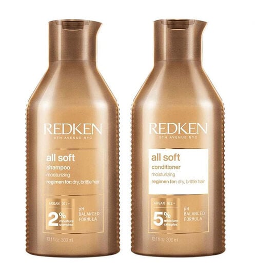 Duo hydratant cheveux secs et rêches All Soft