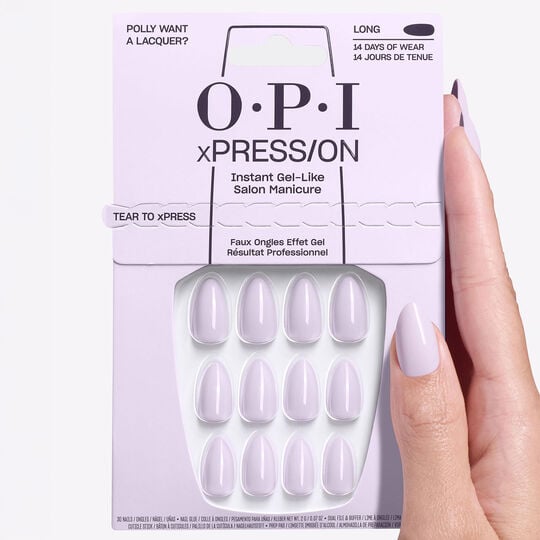 Faux ongles xpress/on polly want a lacquer