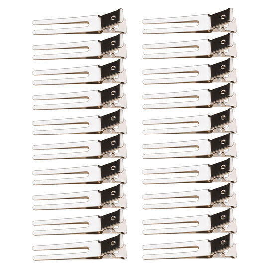 Lot de 20 pinces métalliques