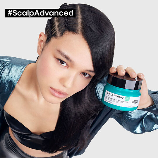 Argile 2-en-1 purifiante anti-gras Scalp Advanced 500ml