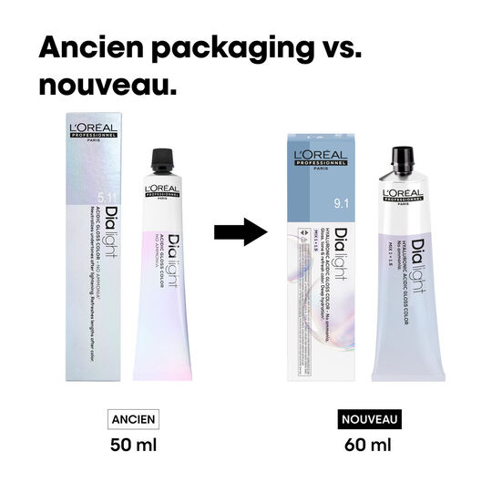 Coloration ton sur ton Dia light Hyaluronic 8 blond clair