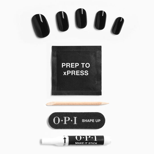 Faux ongles xpress/on lady in black