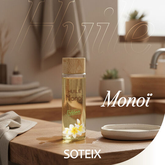 Huile de monoï de Tahiti non parfumée