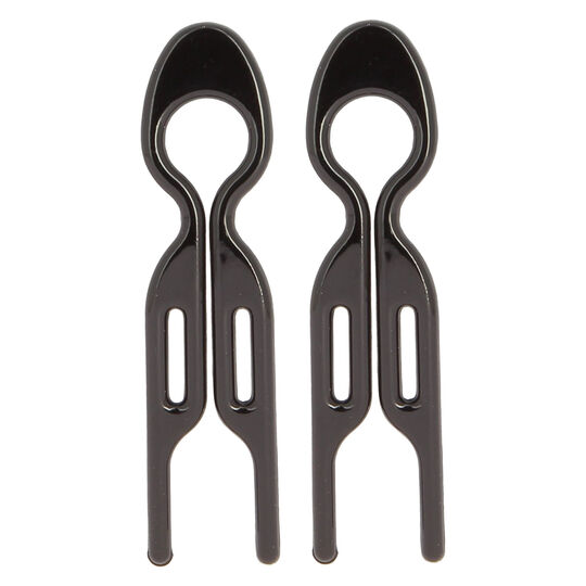 Petites &eacute;pingles &agrave; chignon noires