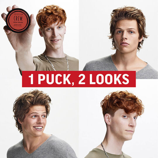 Crème de coiffage tenue légère Cream Pomade,  Crème de coiffage tenue légère Cream Pomade