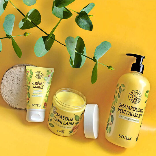 Rituel Argan & Karit&eacute; shampooing et masque capillaire
