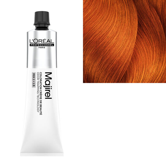 Coloration crème de beauté Majirel 7.45 blond cuivré acajou