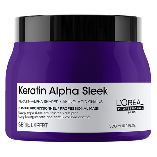 Masque disciplinant Keratin Alpha Sleek 500 ml