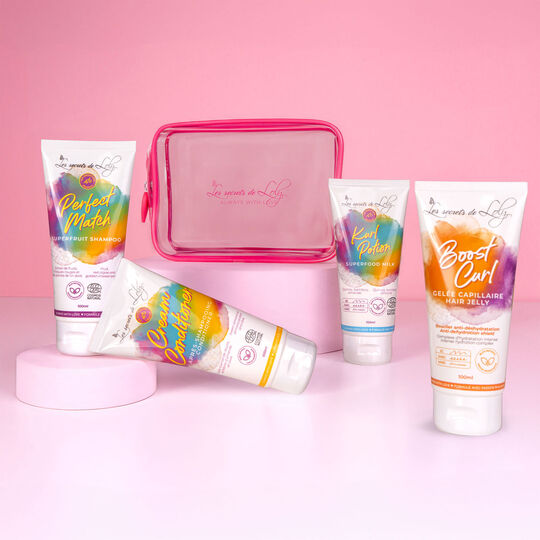 Kit d'embarquement cheveux ondul&eacute;s