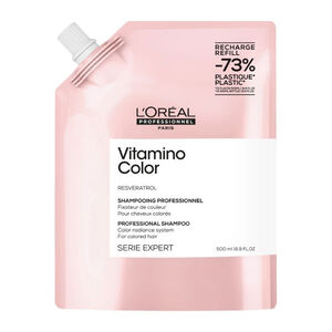 Shampooing cheveux colorés Vitamino Color recharge 500ml