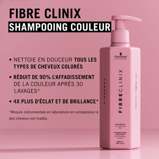 Shampooing couleur Fibre Clinix