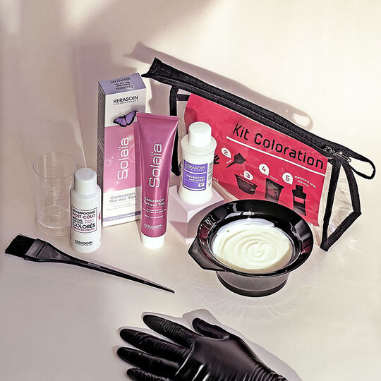 Coloration ton sur ton Sola&iuml;a 1.0 noir