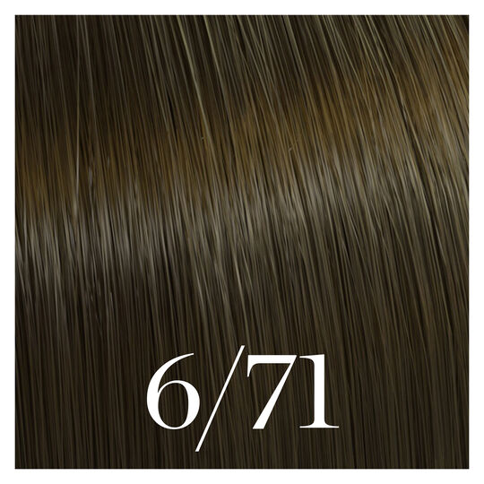 Coloration semi-permanente Color Touch 6/71 blond fonc&eacute; marron cendr&eacute;
