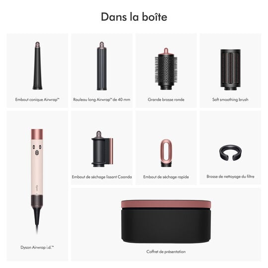 Airwrap i.d. cheveux raides &agrave; ondul&eacute;s