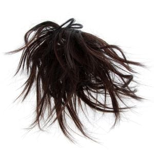 Chouchou cheveux Ch&acirc;tain Fonc&eacute;