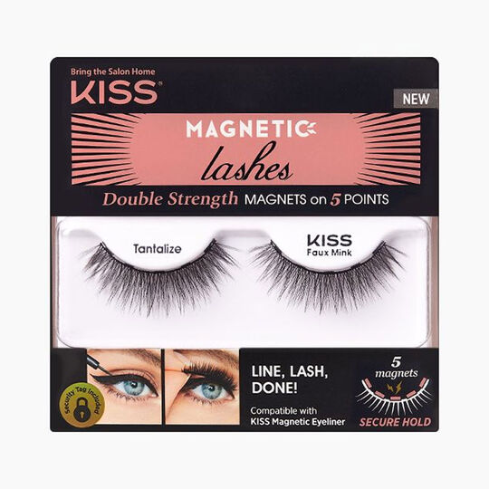 Faux cils aimantés pour eyeliner magnétique Tantalize