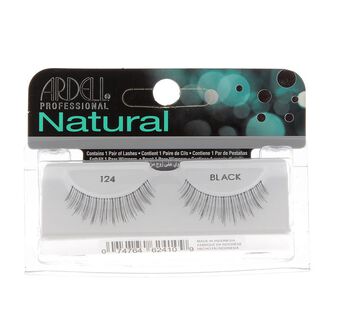 Faux cils à coller noir Natural BLACK 124
