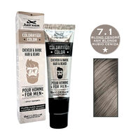 Coloration pour homme cheveux & barbe 7.1 blond clair cendr&eacute;