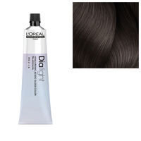 Coloration ton sur ton Dia light Hyaluronic 7.12 blond cendr&eacute; iris&eacute;