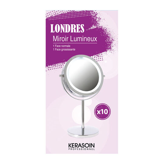 Miroir lumineux double face Londres