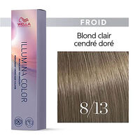 Illumina color 8/13 blond clair cendr&eacute; dor&eacute;