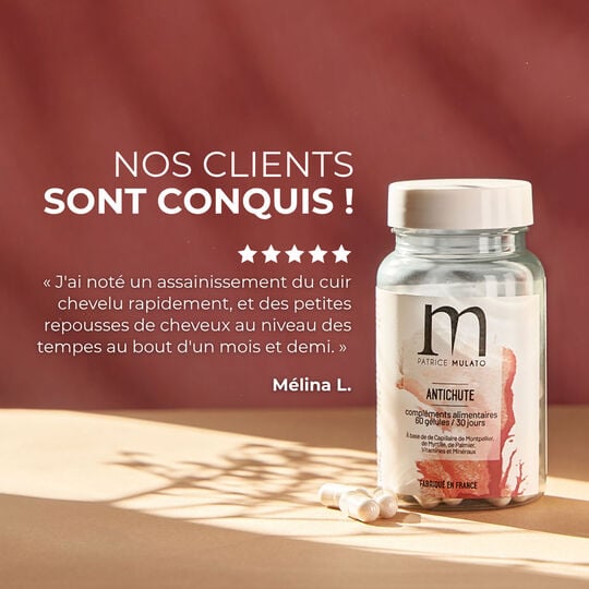Compl&eacute;ment alimentaire anti-chute cure 3 mois
