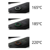 Lisseur C-Style digital black soft touch