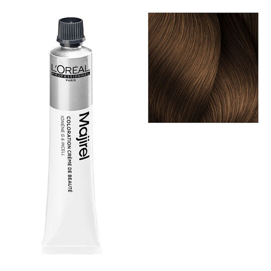Coloration permanente Majirel 7.23 blond iris&eacute; dor&eacute;