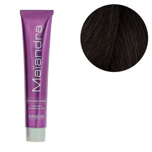 Coloration permanente Ma&iuml;andra 4.15 ch&acirc;tain cendr&eacute; acajou