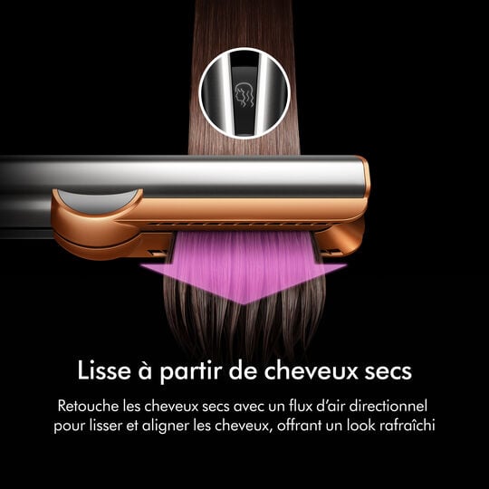 Lisseur séchant Airstrait rose ceramique