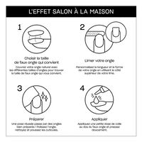 Faux ongles xpress/on mani-tude