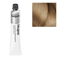 Coloration permanente Majirel 10.13 blond tr&egrave;s tr&egrave;s clair cendr&eacute; dor&eacute;
