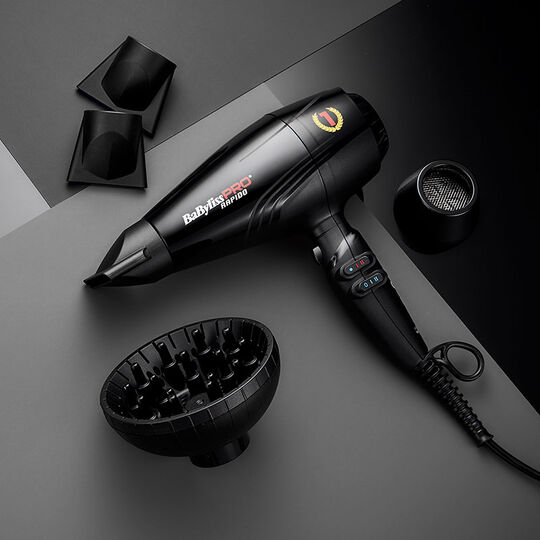 S&egrave;che-cheveux Rapido Ferrari noir