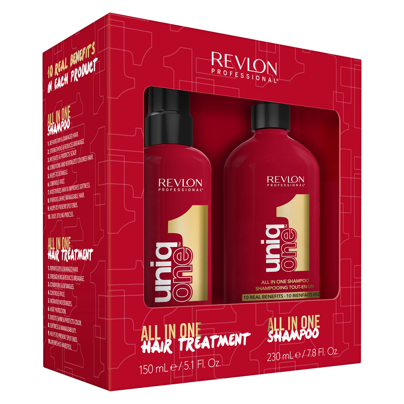Pack Duo Revlon Uniq One Rouge - Neuf Emballé